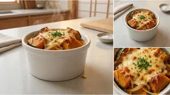 余ったかぼちゃの煮物がごちそうに：トースターでとろとろチーズグラタン