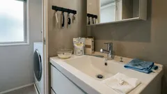 洗面台の白い水垢が落ちないときに試したいクエン酸×片栗粉ゲル掃除