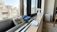 黄砂と花粉で白くなった網戸・サッシをまとめて掃除する時短10ステップ