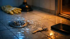 賃貸の浴室で排水口が詰まったら まずやることと管理会社へ連絡する前の確認ポイント