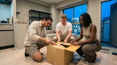 段ボールで簡易椅子を作る方法：カッター1本、切り込みと折り込みで強度アップ