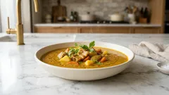 市販ルーなしで軽やかに:カレー粉と小麦粉で作る、昔なつかしい黄色いカレー